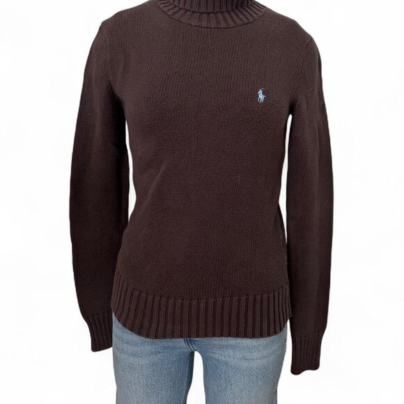 Chocolate Brown Ralph Lauren Turtle - Picture 2 of 7